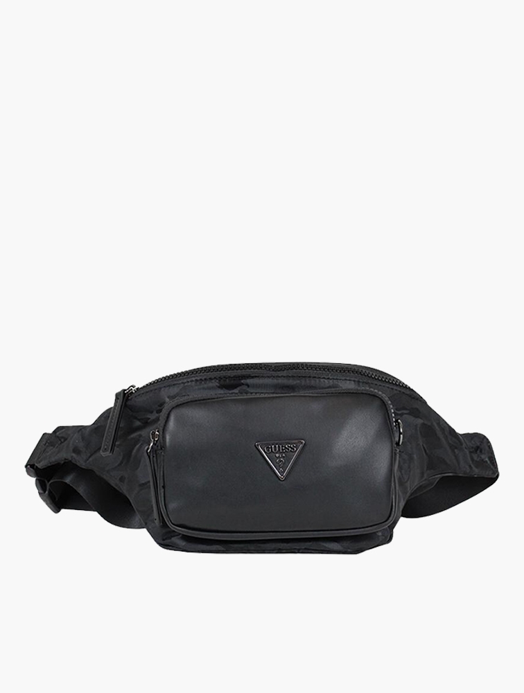 Guess black bum bag on sale